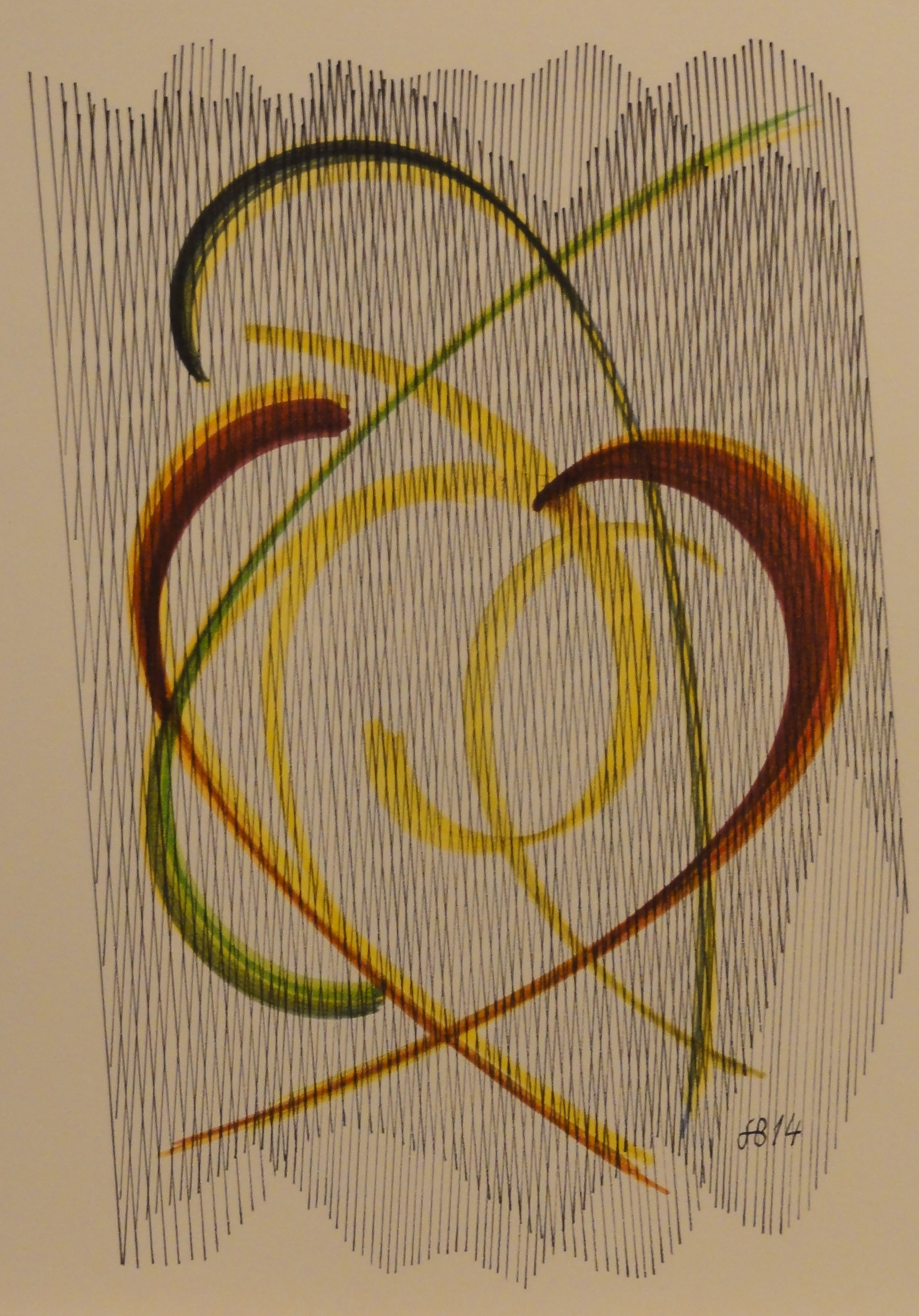 2014-402 Papier 15x21 ohne Titel (Chinatusche)