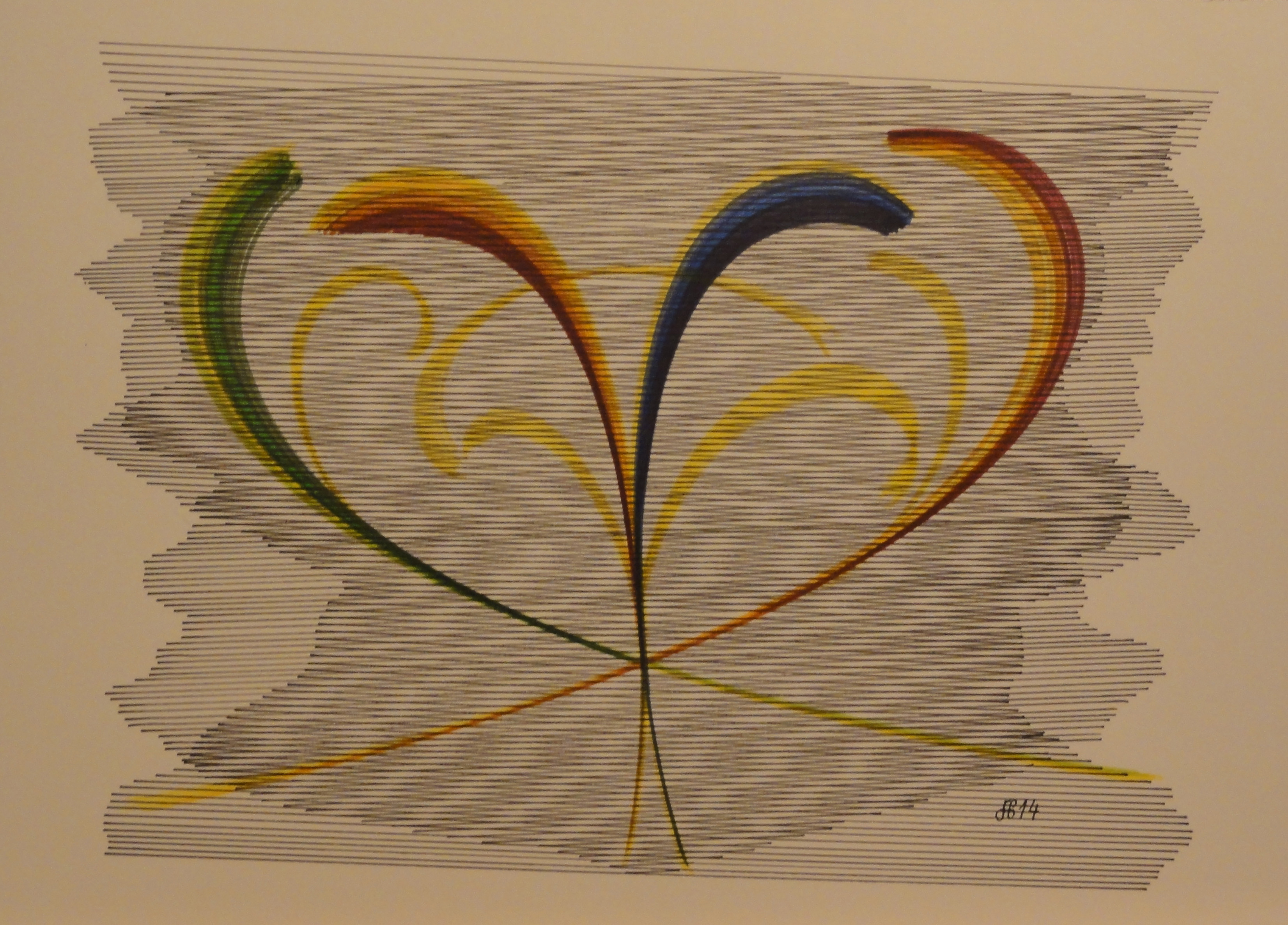 2014-403 Papier 21x30 ohne Titel (Chinatusche)